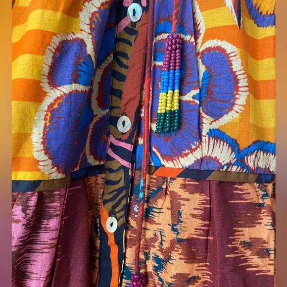 FARM RIO ANTHROPOLOGIE MAXI DRESS - Picture 6 of 6